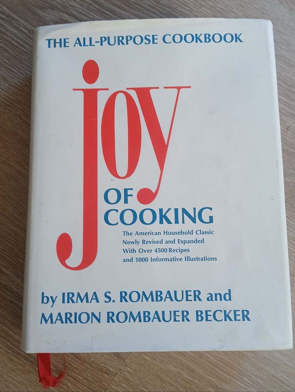 Joy Of Cooking Cookbook by Irma S. Rombauer & Marion Rombauer Becker 1975